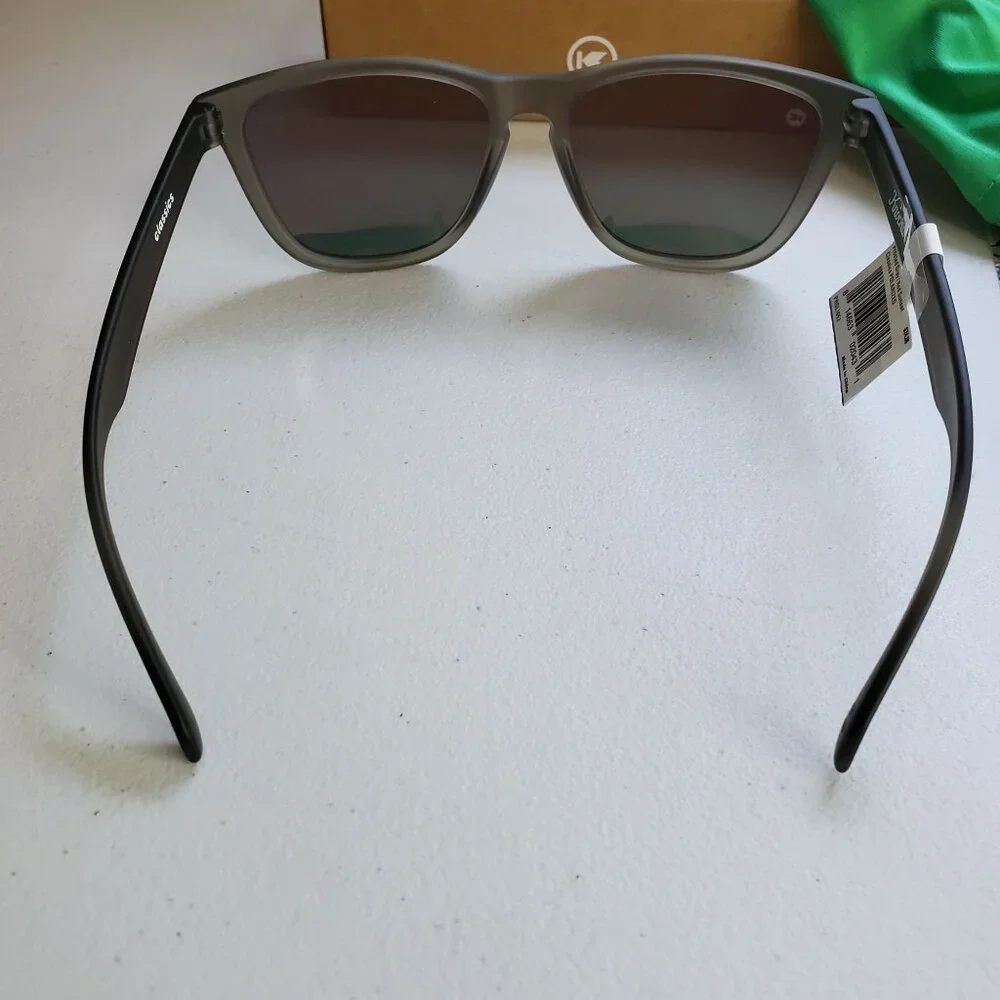 Doritos X Knockaround MTN Dew‎ Classics Frosted Grey Red Sunset Sunglasses
